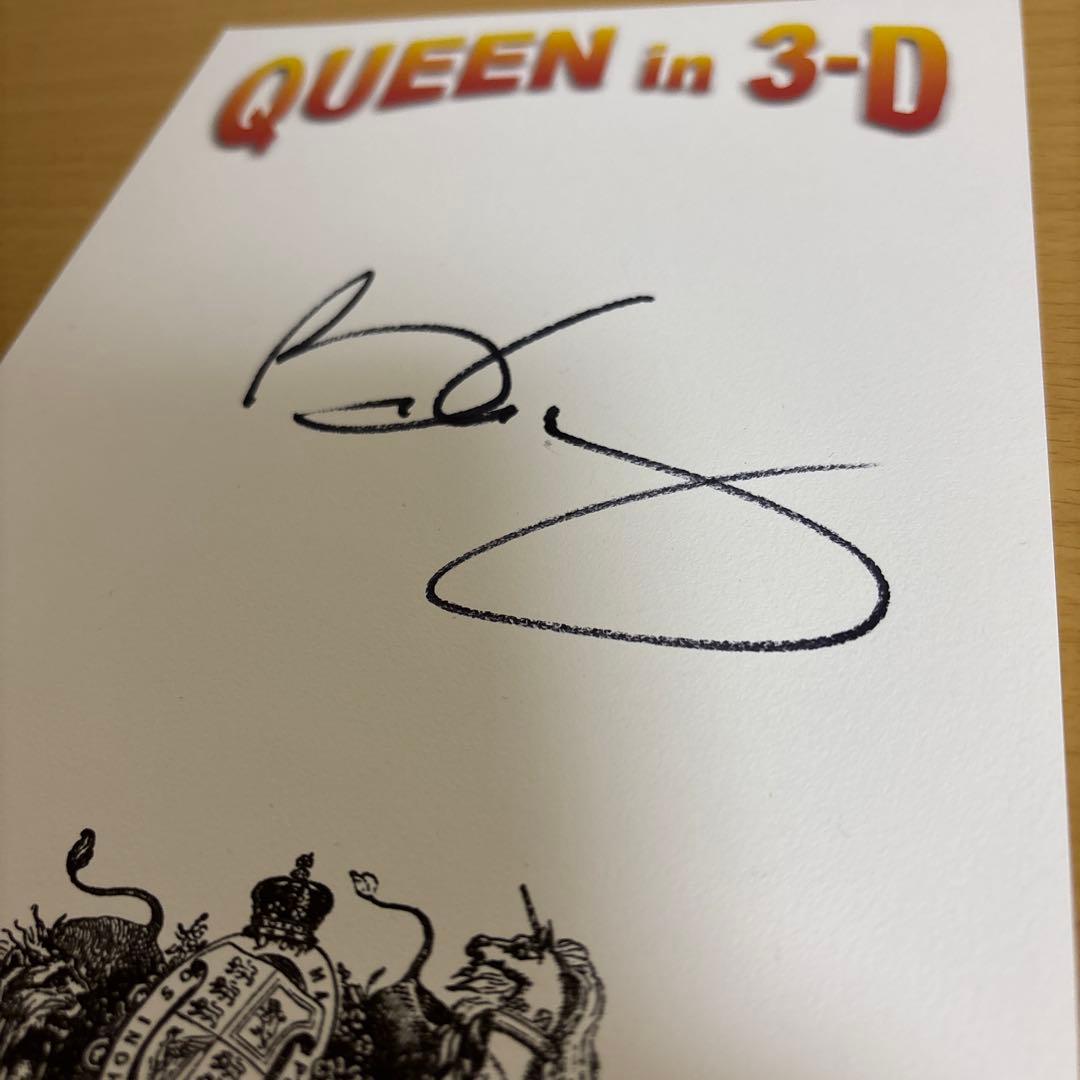 ブライアン・メイ 直筆サイン QUEEN ボヘミアンラプソディ - メルカリ