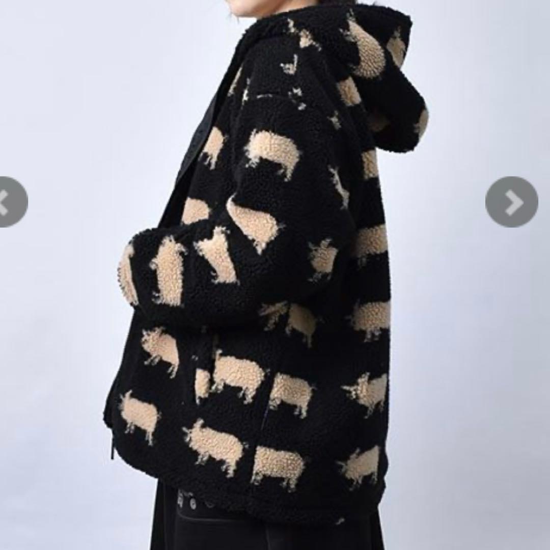 《新品》ドラッグストアーズ　ならびブタ ボア ジャケット