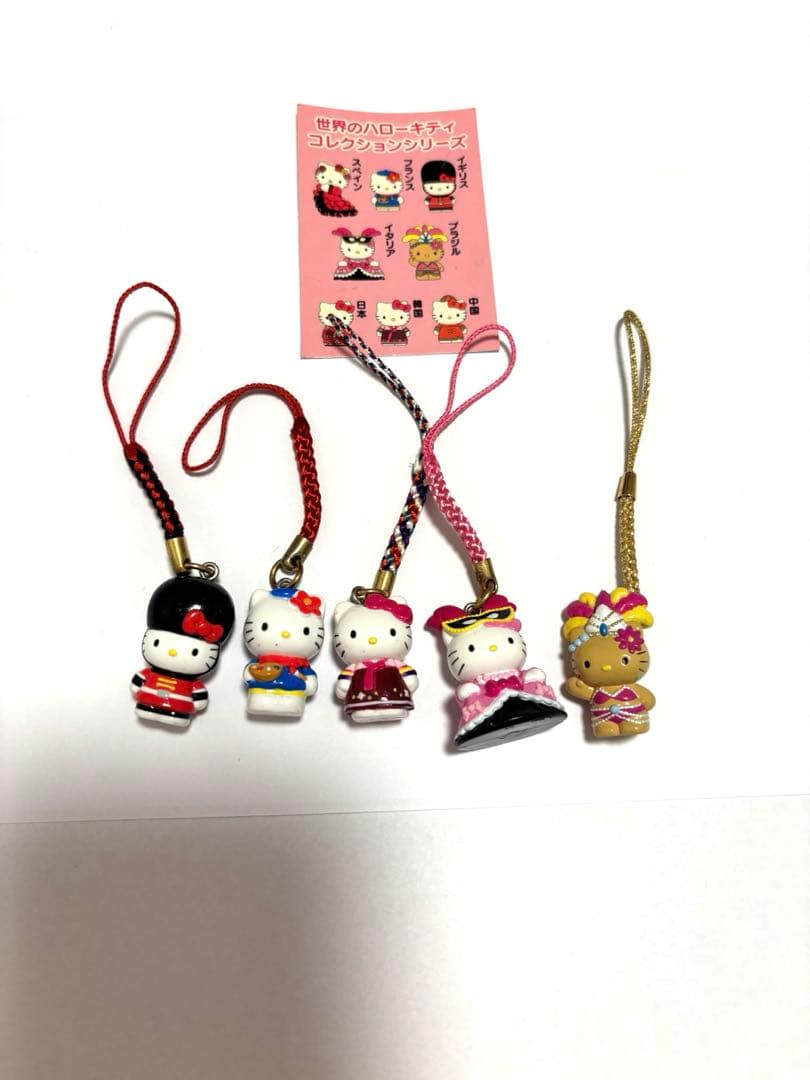 ご当地 ハローキティ　根付け　ストラップ　限定　Sanrio 186個
