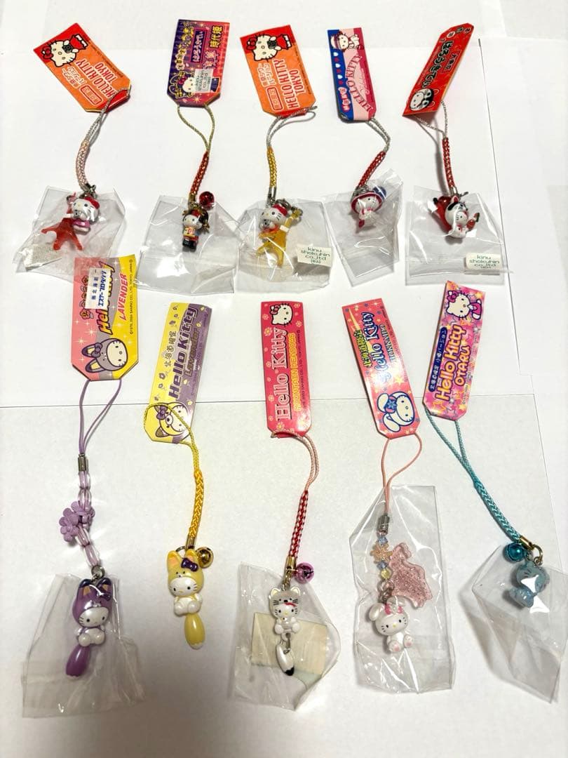 ご当地 ハローキティ　根付け　ストラップ　限定　Sanrio 186個