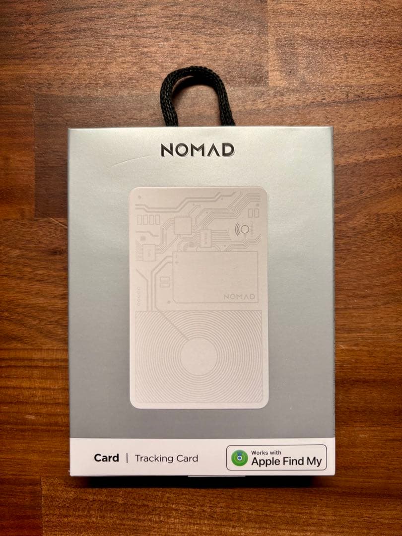 【新品・未使用】NOMAD　Tracking Card ホワイト Nomad Tracking Card Air - Find My | White - Shop