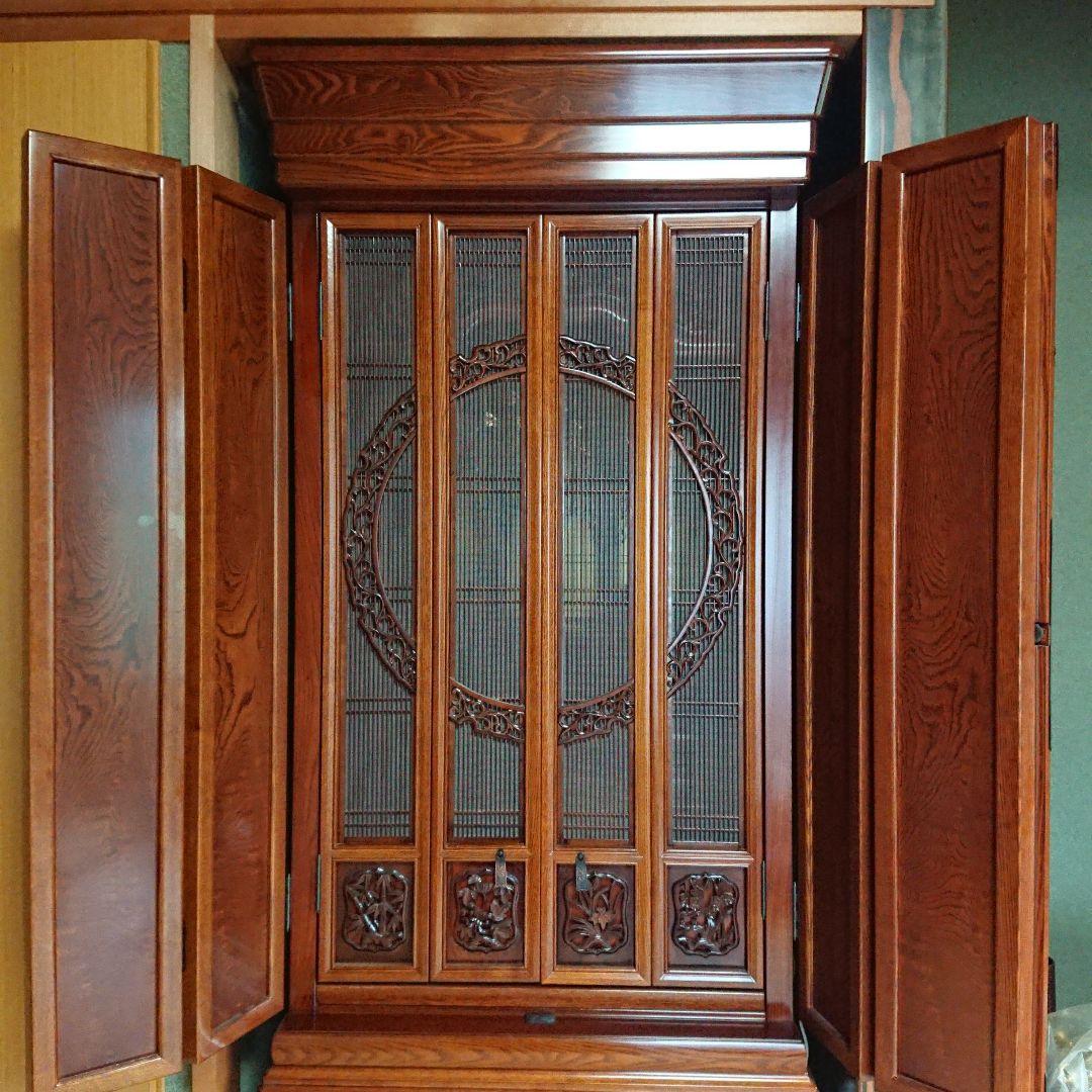 極美品】仏壇 (自宅売却に伴い処分間近)【たのメル便にて発送】 - メルカリ