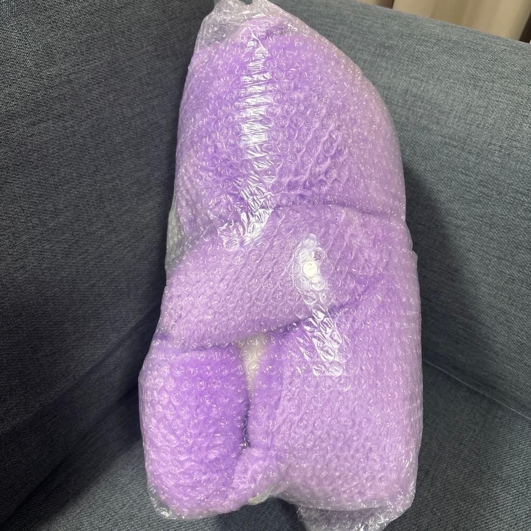 ケアベア　シェアベア　ジャンボ　ぬいぐるみ　むらさき　大きい