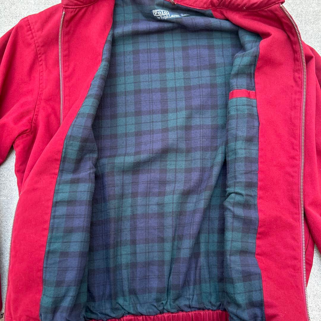 90s POLO RALPH LAUREN スウィングトップ 赤M 短丈 - メルカリ