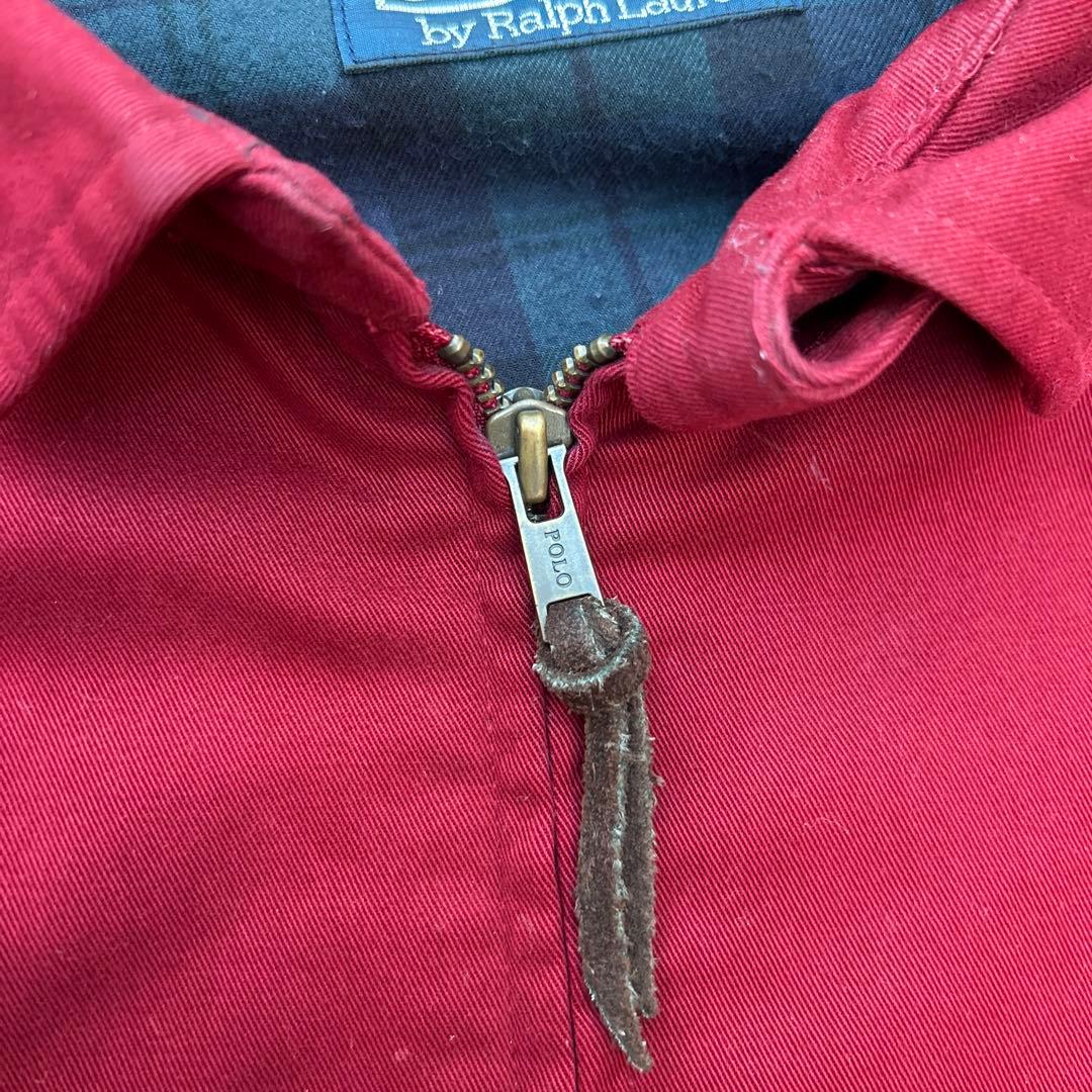 90s POLO RALPH LAUREN スウィングトップ 赤M 短丈 - メルカリ