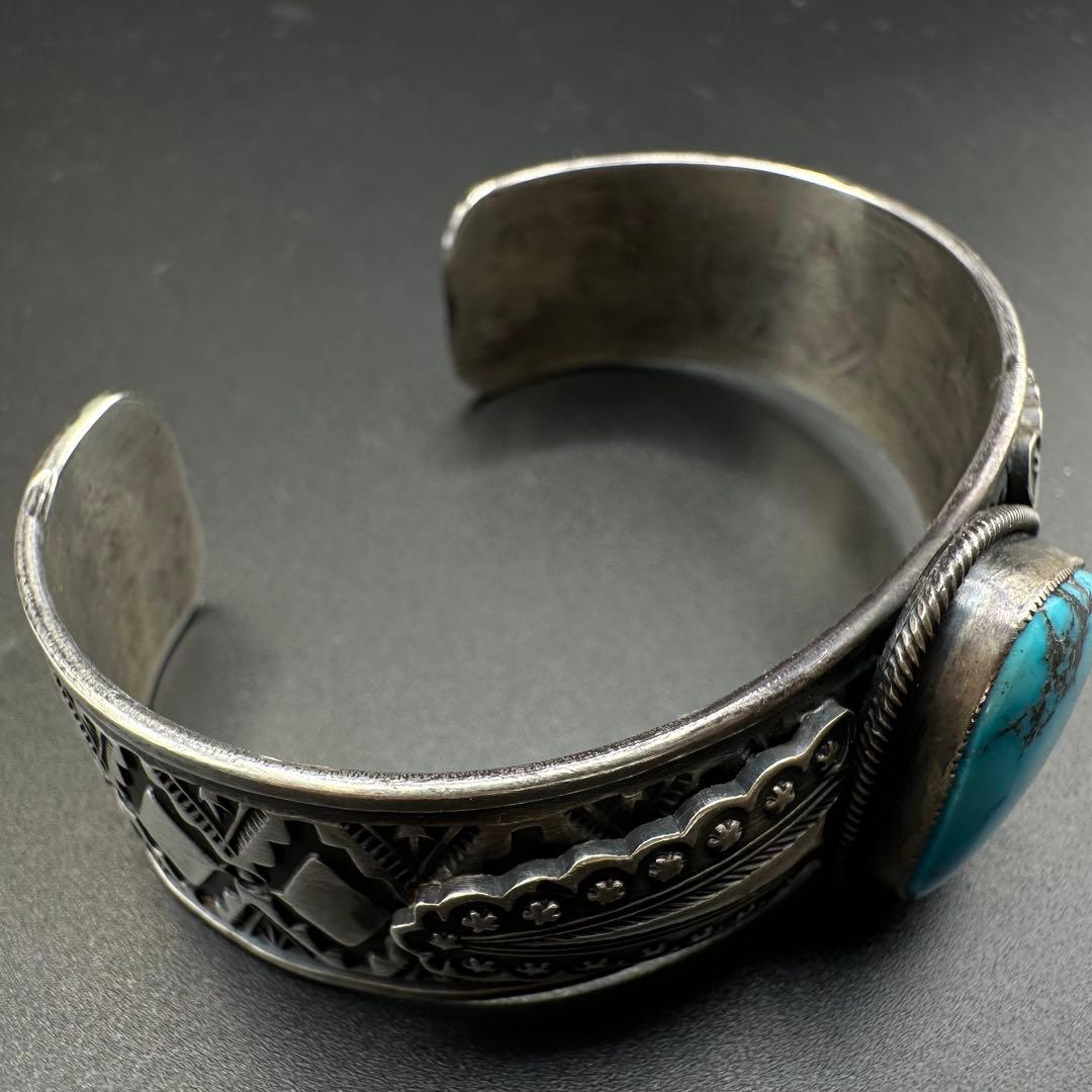 Navajo Gary Reeves イサカピーク ターコイズ バングル - メルカリ