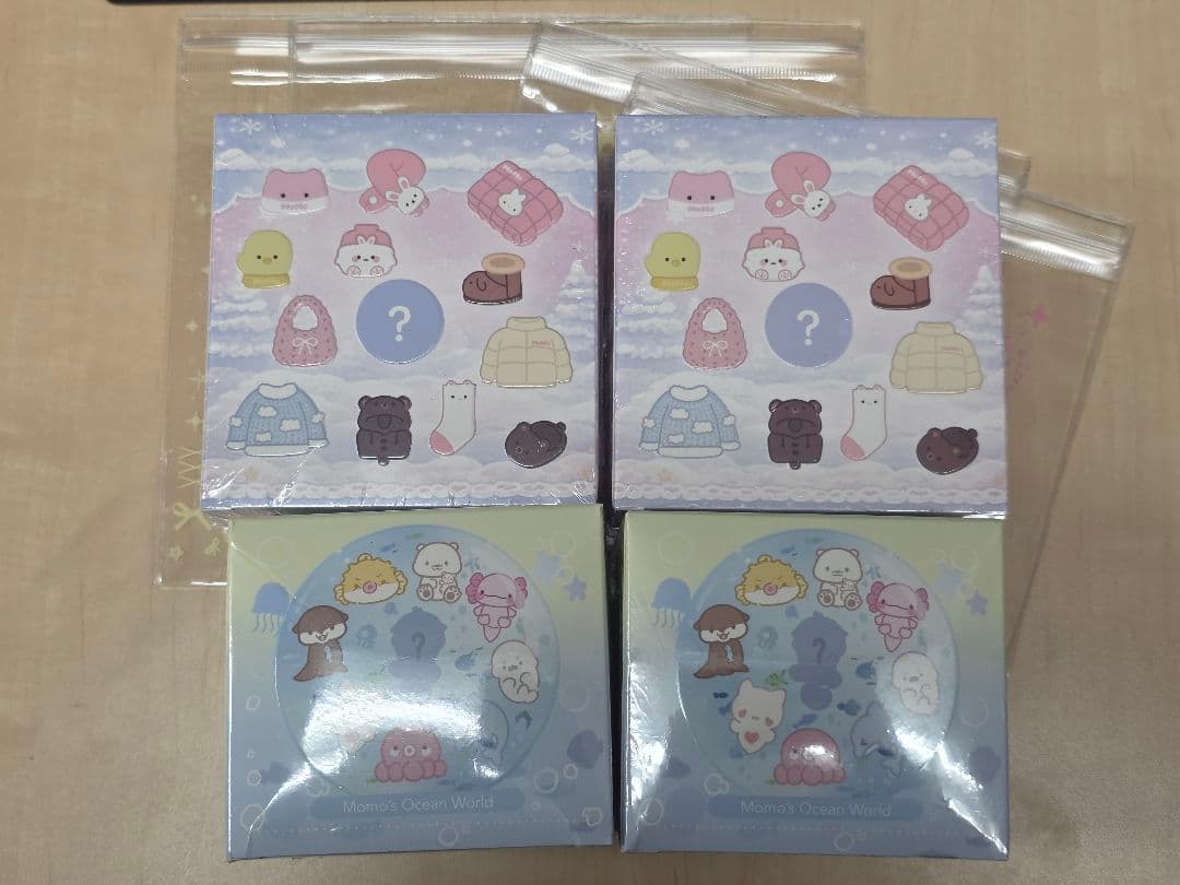 即日発送【未開封4個】海洋シリーズ　第1弾　冬シリーズ　シュリンク　MOMO