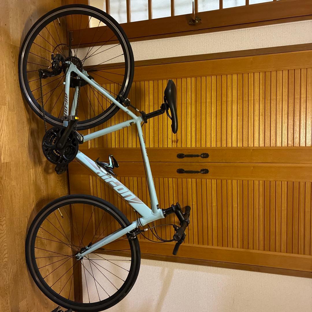 c*v様 クロスバイク AIR-ON 自転車 値下げしました クロスバイク AIR ON エアーオン II サカモト 700C 21段変速 イエロー