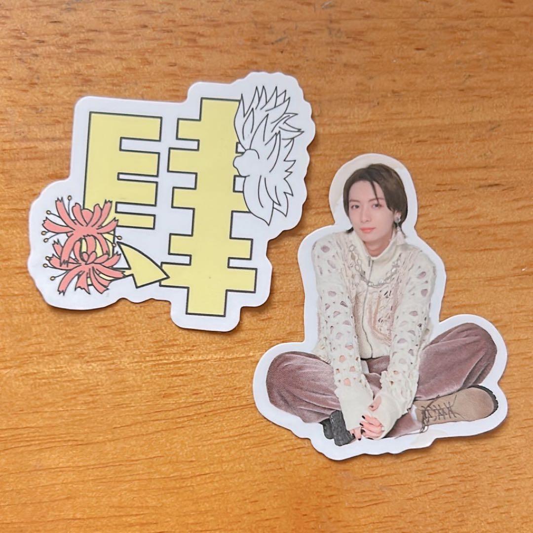 龍宮城】零零 ステッカー 冨田侑暉 肆 - メルカリ