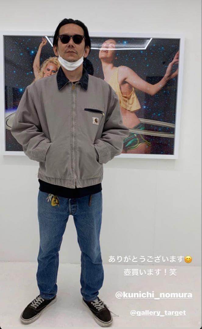 90's carhartt j76 cmt デトロイトジャケット 野村訓市 - メルカリ