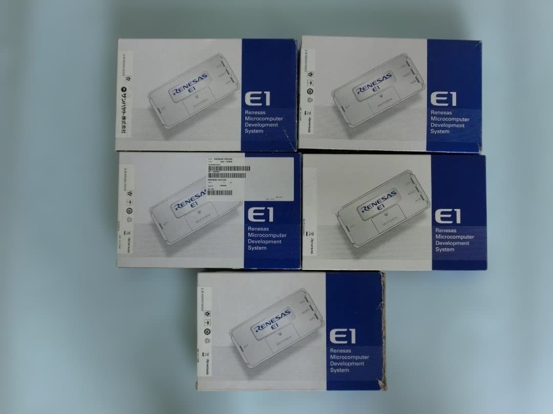 ルネサス　Renesas 　E1エミュレータ　マイコン　デバックツール　在庫5個 値下げ 送料無料 ルネサス Renesas E1エミュレータ 動作確認用回路添付