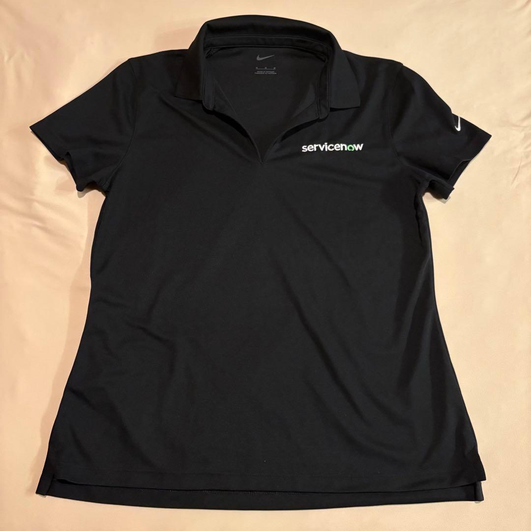 Nike servicenow ポロシャツ 黒 半袖 NIKE（ナイキ） ポロシャツ 半袖 メンズ ロゴ 刺繍 鹿の子 コットン