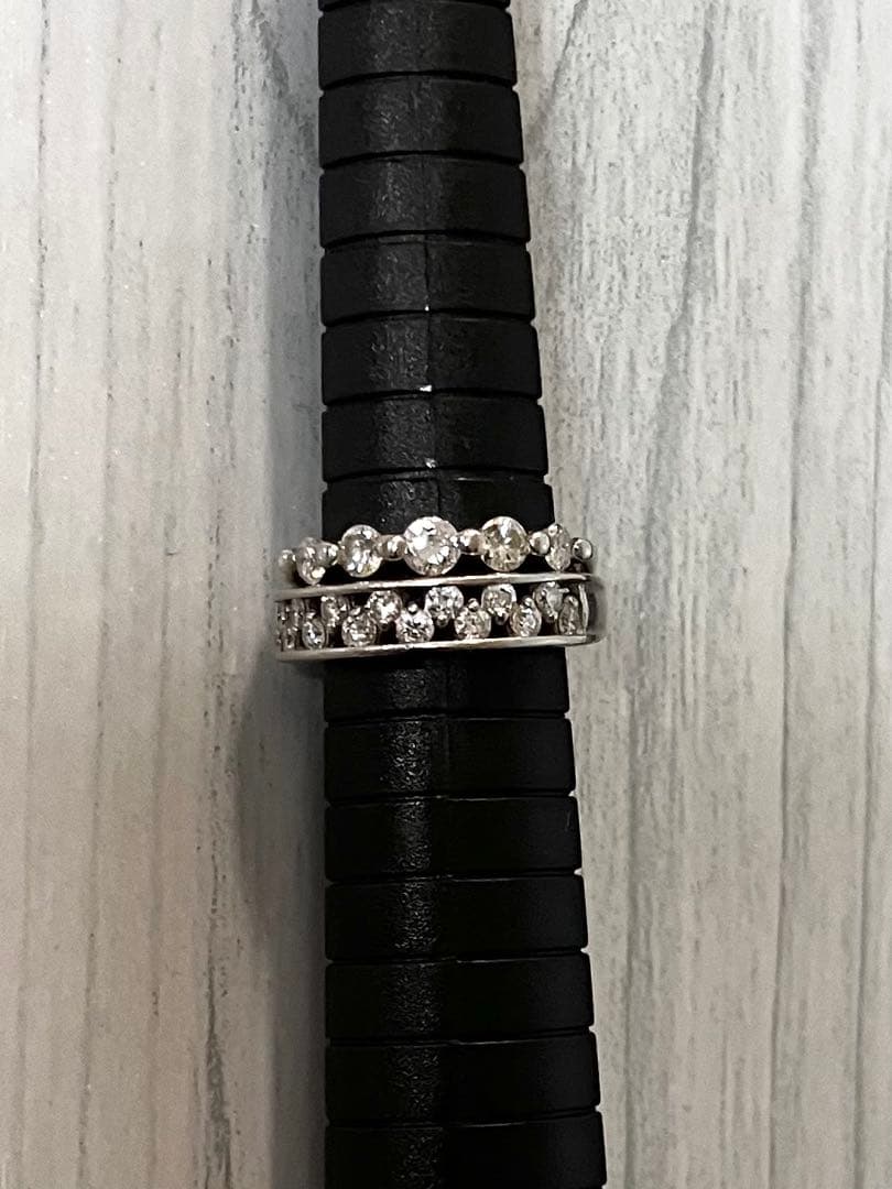 Pt900 ダイヤ ５石 0.5ct リング　指輪