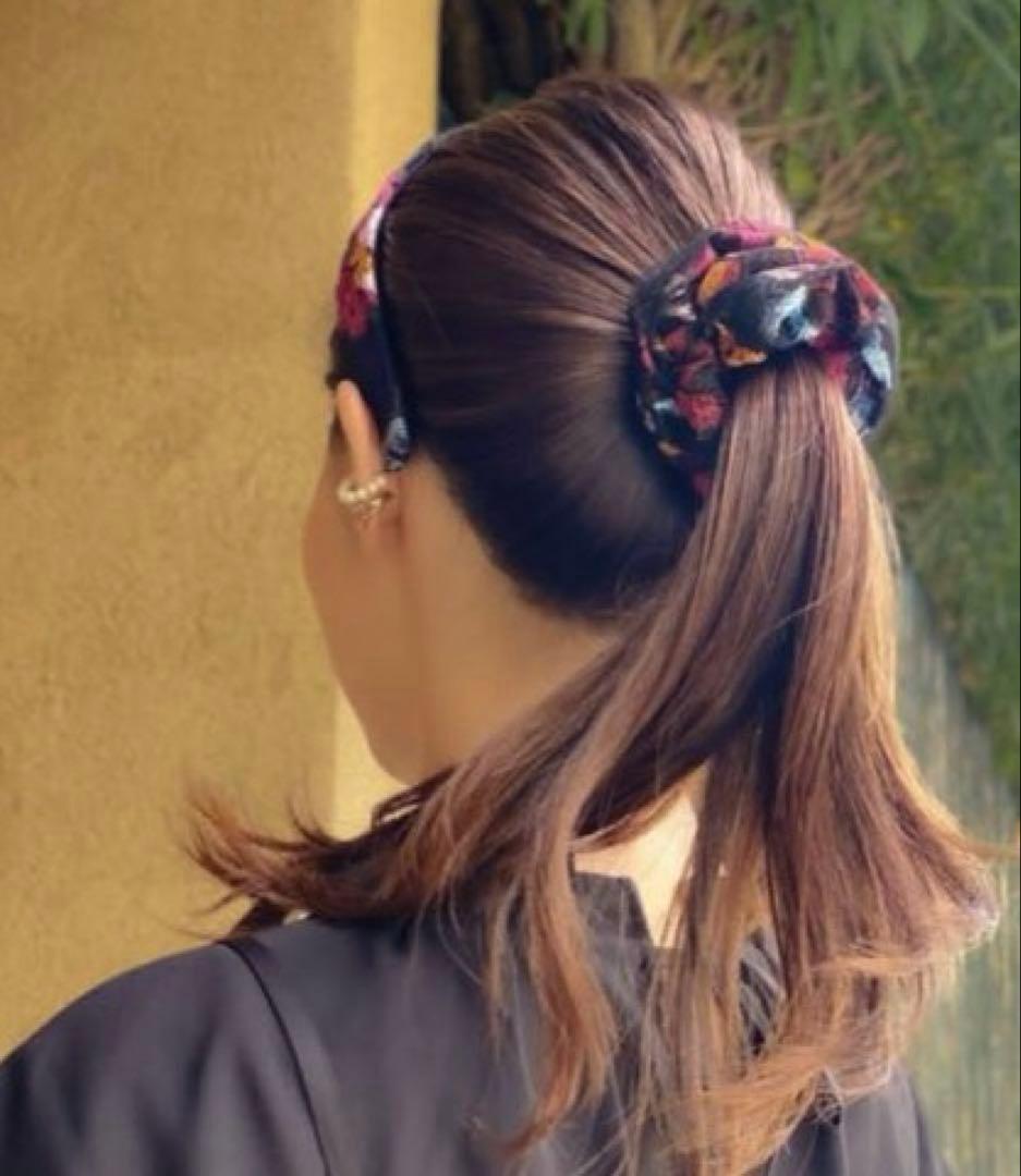 美品 acca アッカ フローラル フォークロア シュシュ 刺繍 - メルカリ