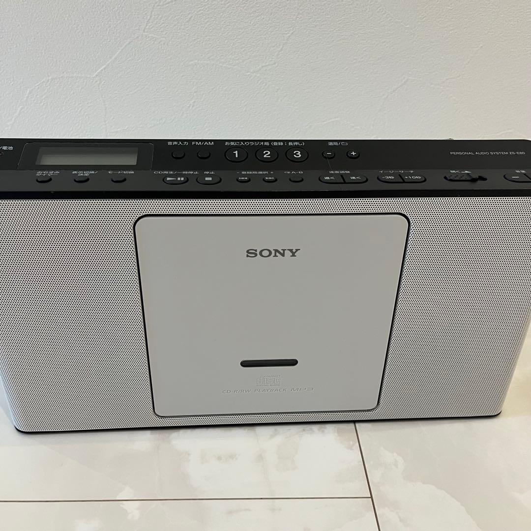 SONY ZS-E80 CDプレイヤー ラジオ パーソナルオーディオシステム