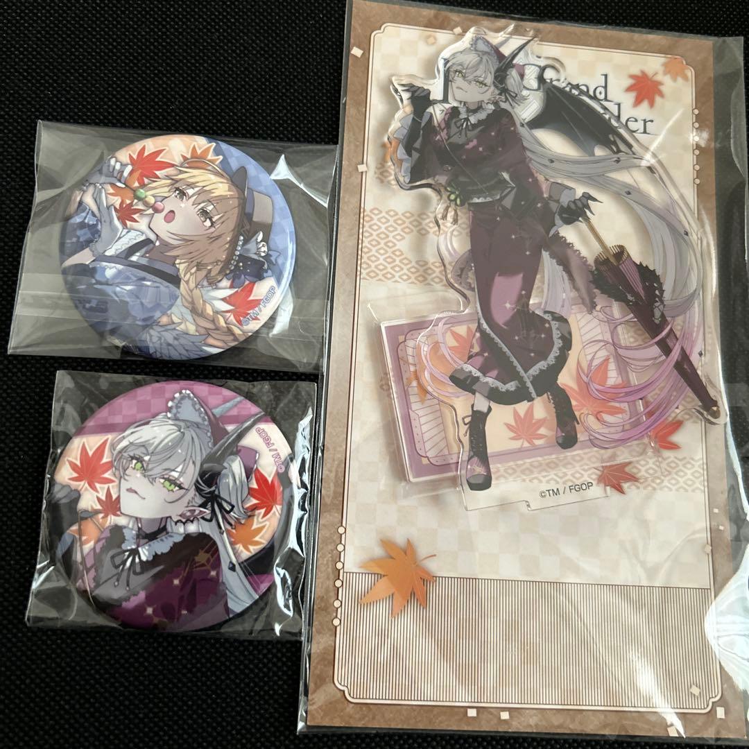 FGO アクリルスタンド 缶バッジ リリス メタトロン 京まふ - メルカリ