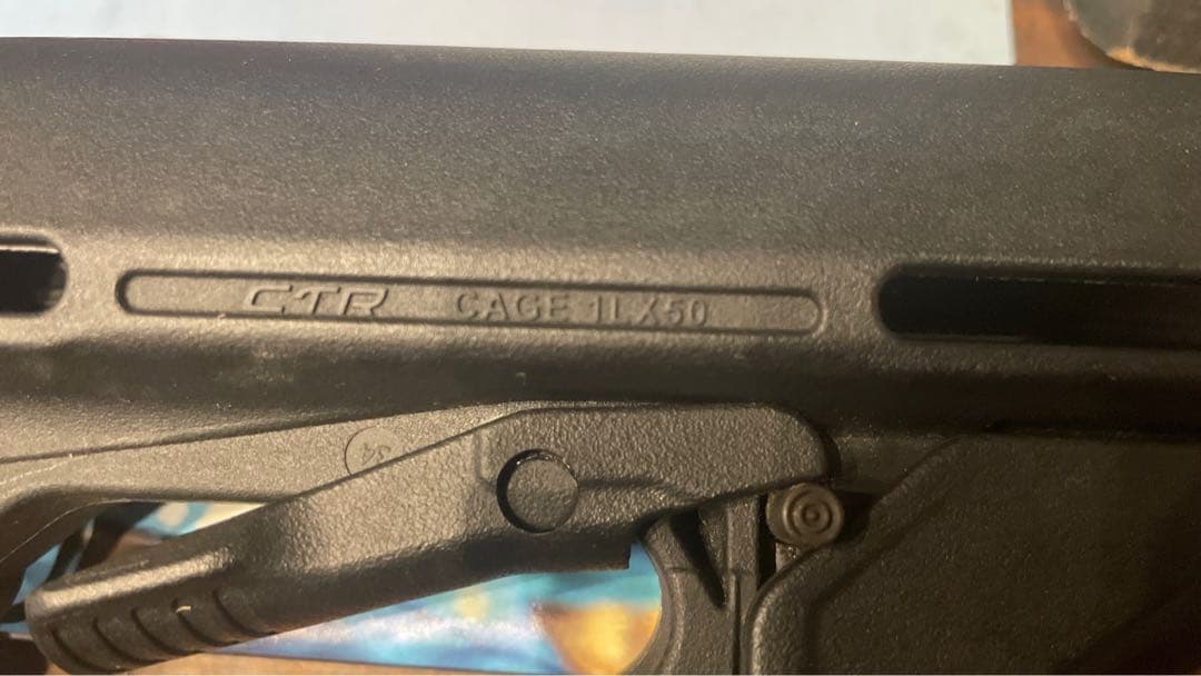 実物 magpul ctrストック　黒