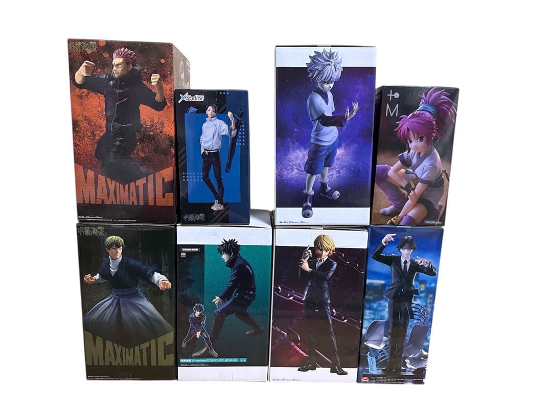 【未開封】呪術廻戦&HUNTER×HUNTER フィギュア 8点セット