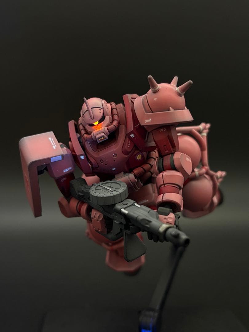 wata0130 様専用HG シャア専用ザク(GQ)塗装済み完成 - メルカリ