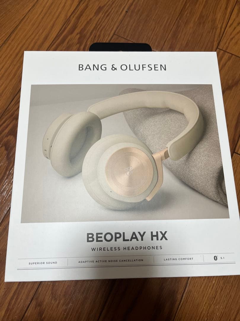 4月末まで。値下げ可　BANG＆OLUFSEN　Gold Tone Amazon.com: Bang & Olufsen Beoplay HX – Comfortable Wireless ANC