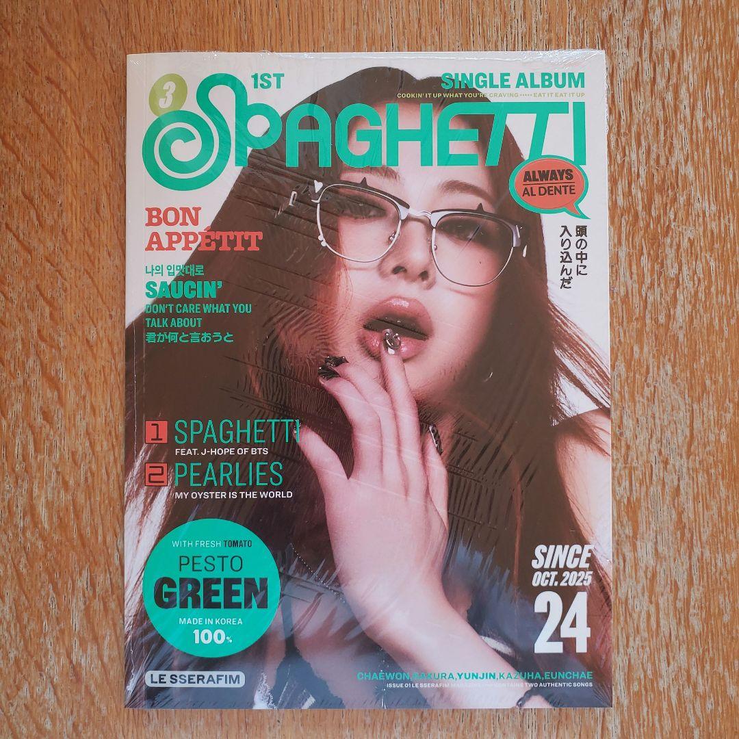 LE SSERAFIM SPAGHETTI COMPACT ver. ユンジン - メルカリ