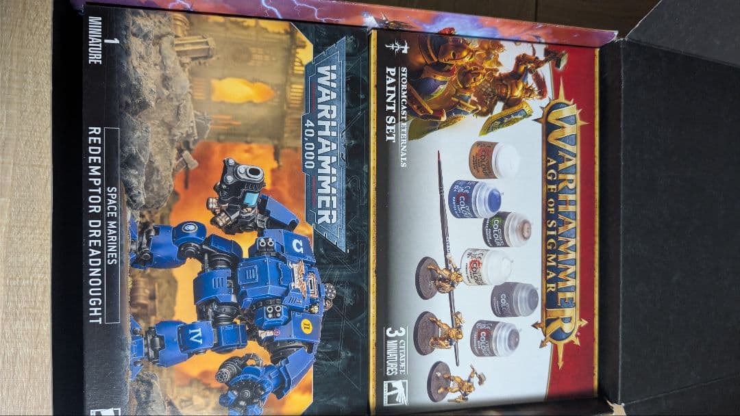 中古品　ウォーハンマー４０，０００ 販売店向け サンプルキット