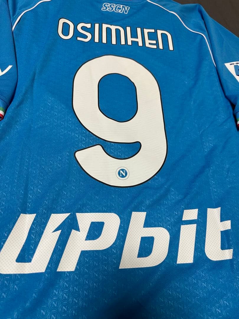 正規品 23/24 SSC NAPOLI ホーム ユニフォーム オシムヘン - メルカリ