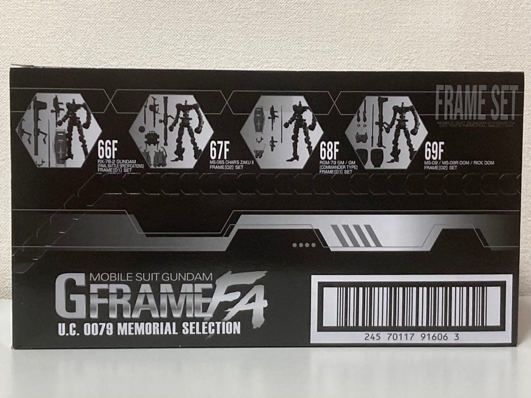 【新品 未使用】機動戦士ガンダム GフレームFA 0079メモリアルセレクション