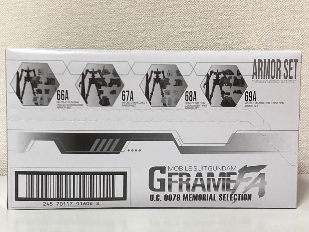 【新品 未使用】機動戦士ガンダム GフレームFA 0079メモリアルセレクション