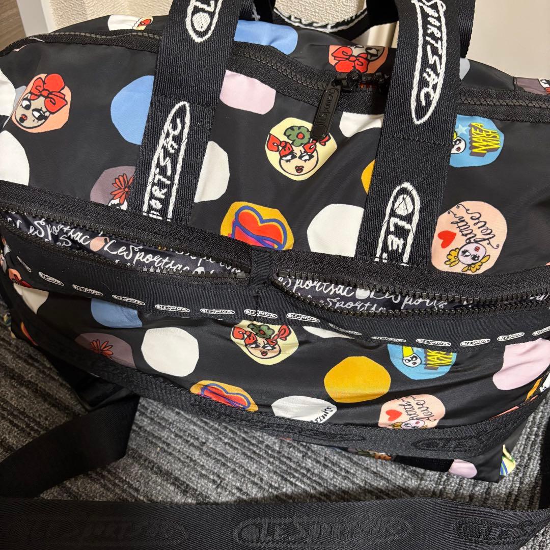 LeSportsac×AlberElbazコラボ ボストンバッグ ハーパーバッグ - メルカリ