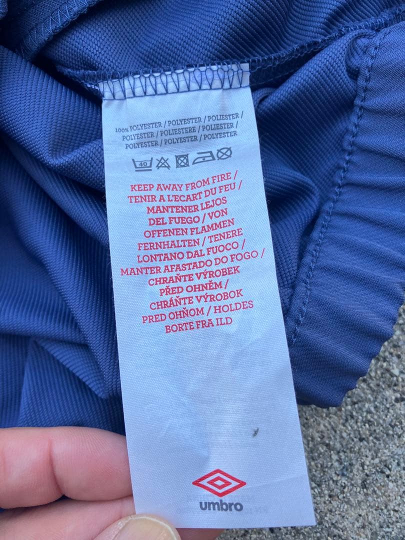 【希少_好色】在原みゆ紀 UMBRO×イングランド代表/ドリルトップ/XL