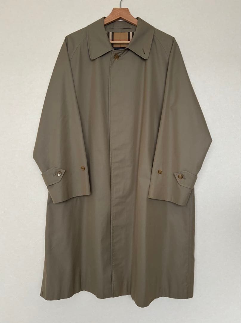 希少90s BURBERRYS PRORSUM 一枚袖 丸善別注 英国製 玉虫色 英国製】バーバリー × 丸善別注 ステンカラーコート プローサム 玉虫色