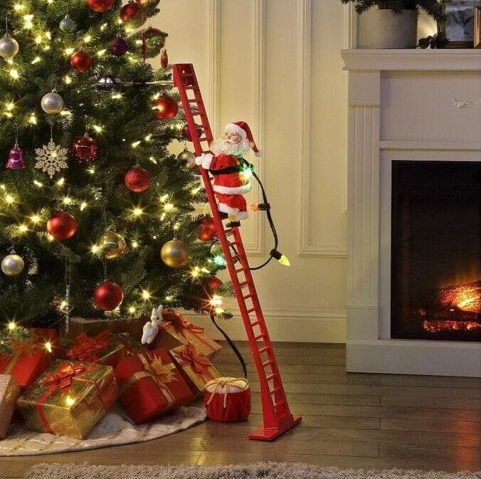 未使用「スーパークライミングサンタ」ミスタークリスマス イルミ