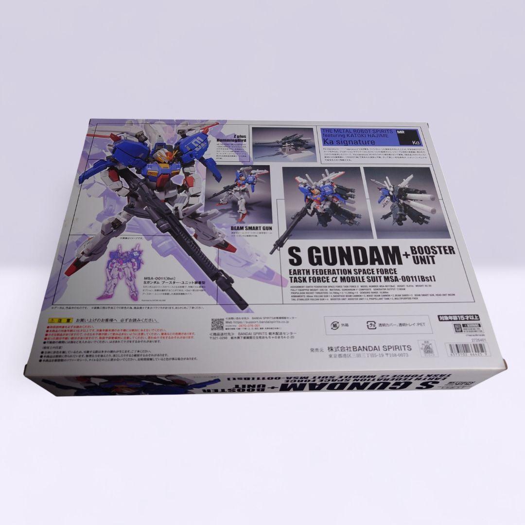 【最終値引超レア】L ROBOT魂 Sガンダム ブースターユニット装着型