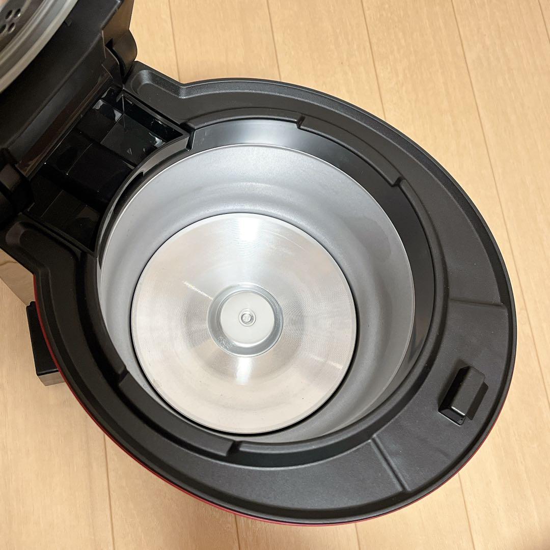 KN-SH10W-R 水なし自動調理鍋　1.0L ホットクック　1-2回使用美品