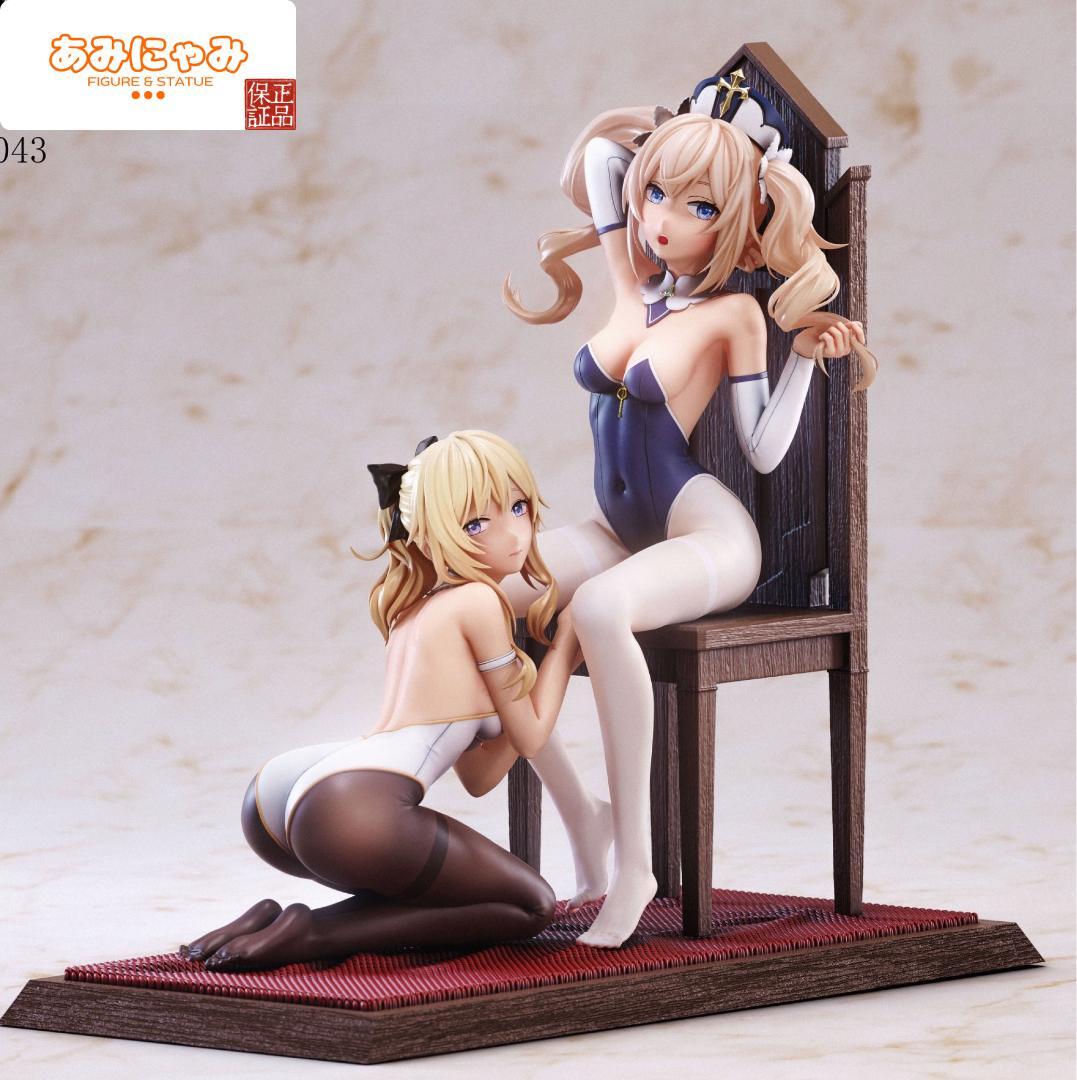 原神 バーバラ & ジン フィギュア ガレージキット 塗装済み完成品