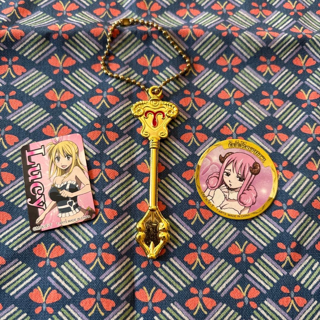 フェアリーテイル FAIRY TAIL ルーシィ アリエス ステッカー 星霊の鍵
