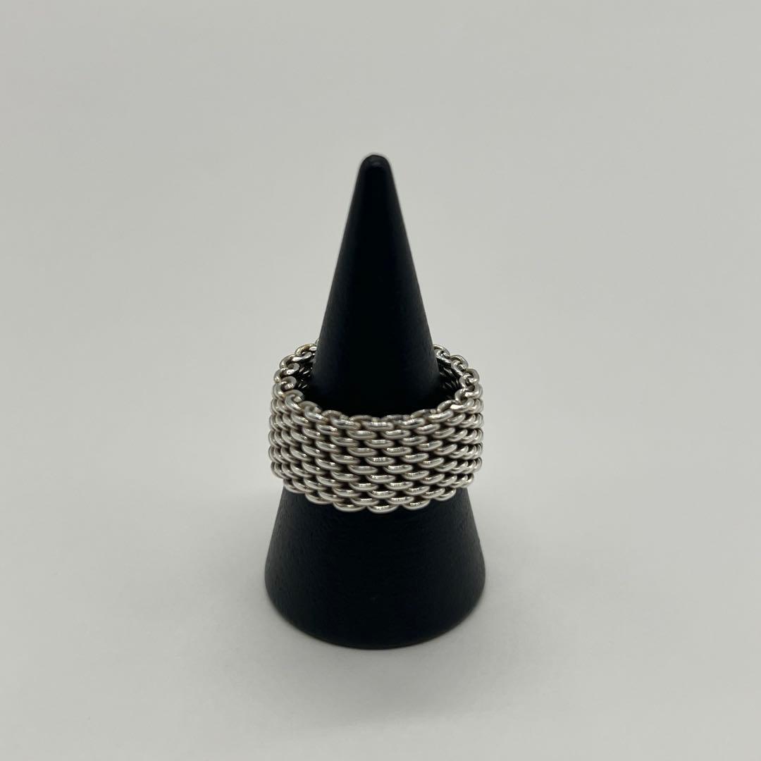 ティファニー TIFFANY サマセットリング 15号 メッシュ SV925 - メルカリ