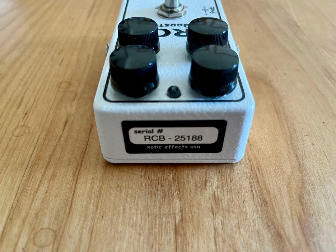 Xotic Effects RC Booster クリーンブースター