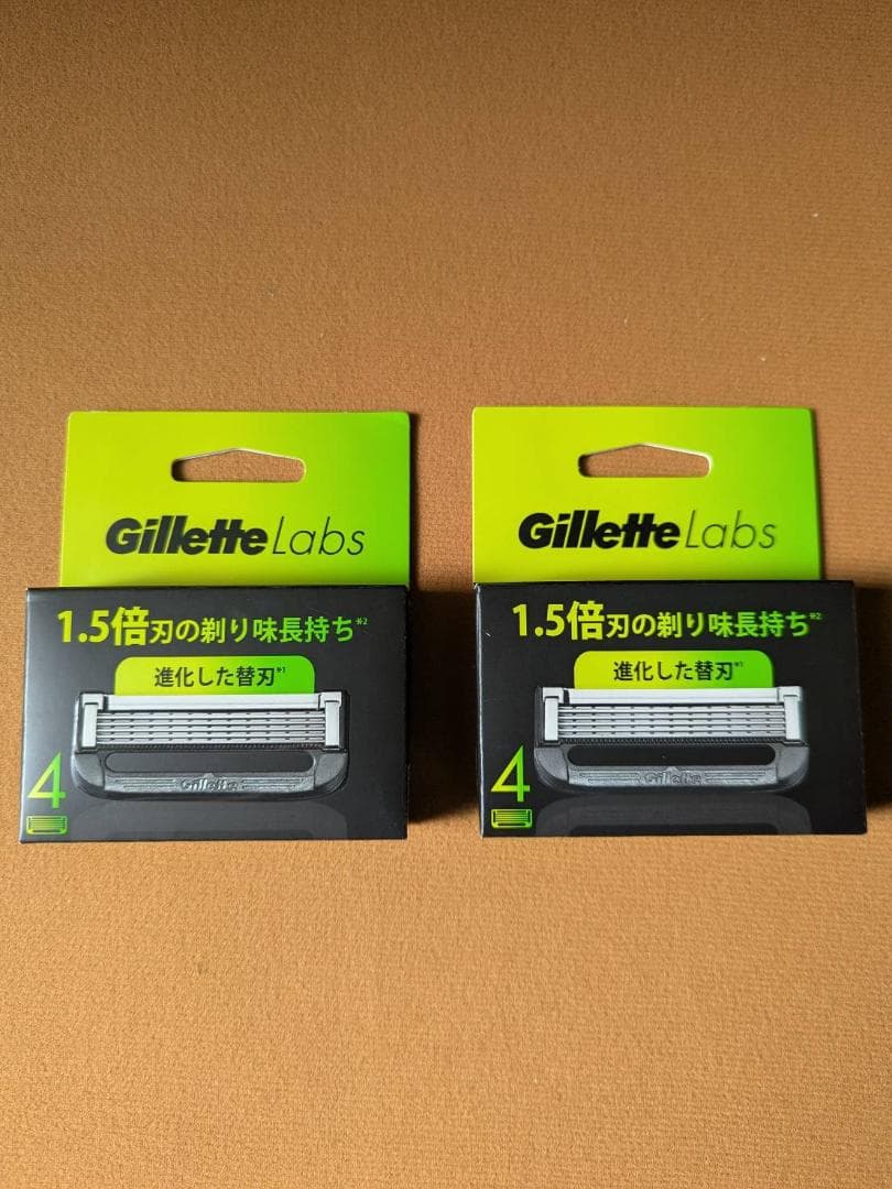 Gillette Labs 替え刃 4個入り 2set - メルカリ