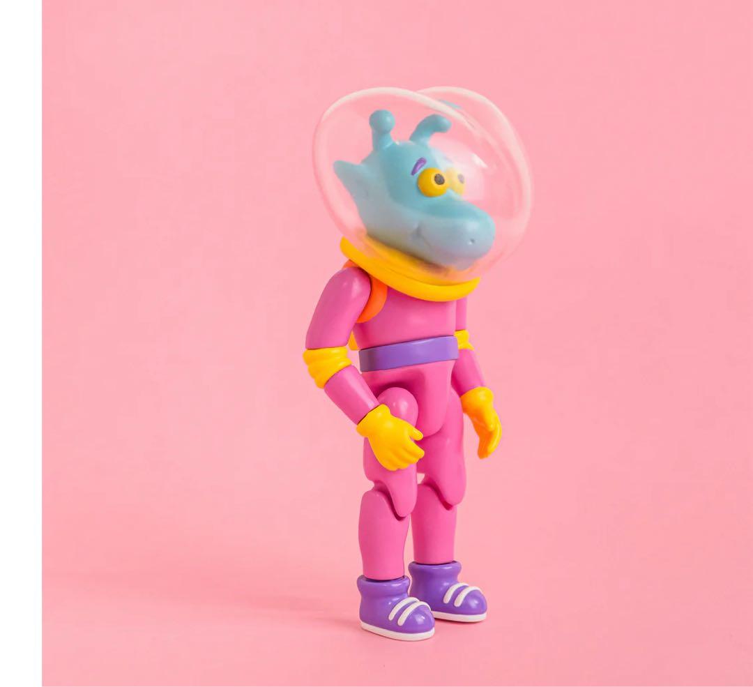 山崎若菜ソフビ　スペースピーポー&スペースジェット