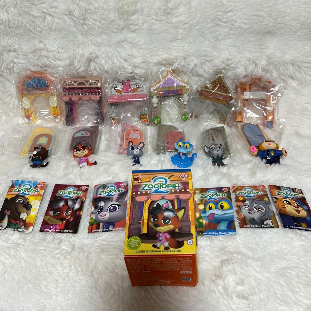 上海ディズニー ズートピア2 ミステリーボックス ブラインドボックス