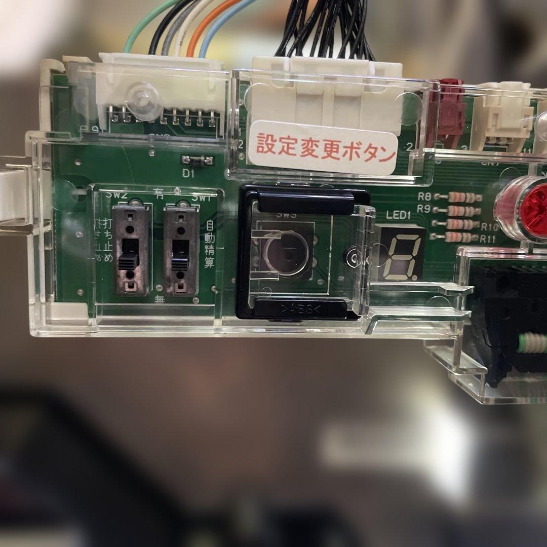 パチスロ実機　モンスターハンター 狂竜戦線　不要機　ゲーム数カウンター付き