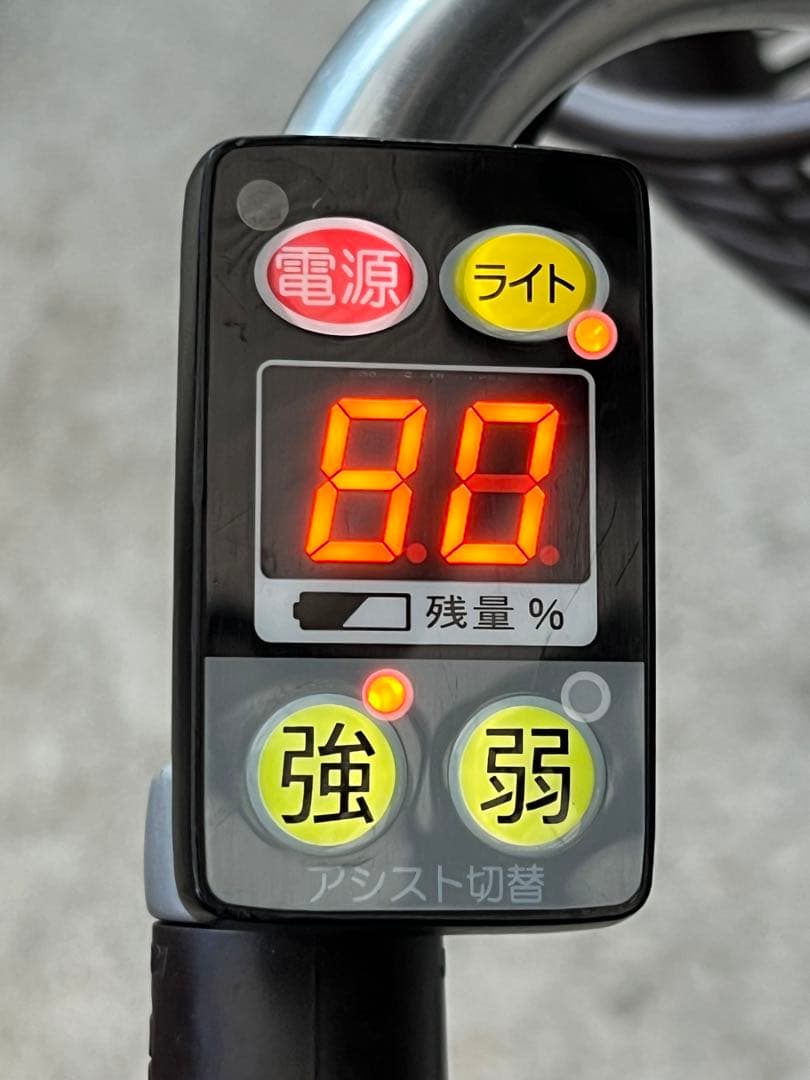 ヤマハ パス シオン 8.7Ah シティタイプ 電動アシスト自転車 使用回数極少