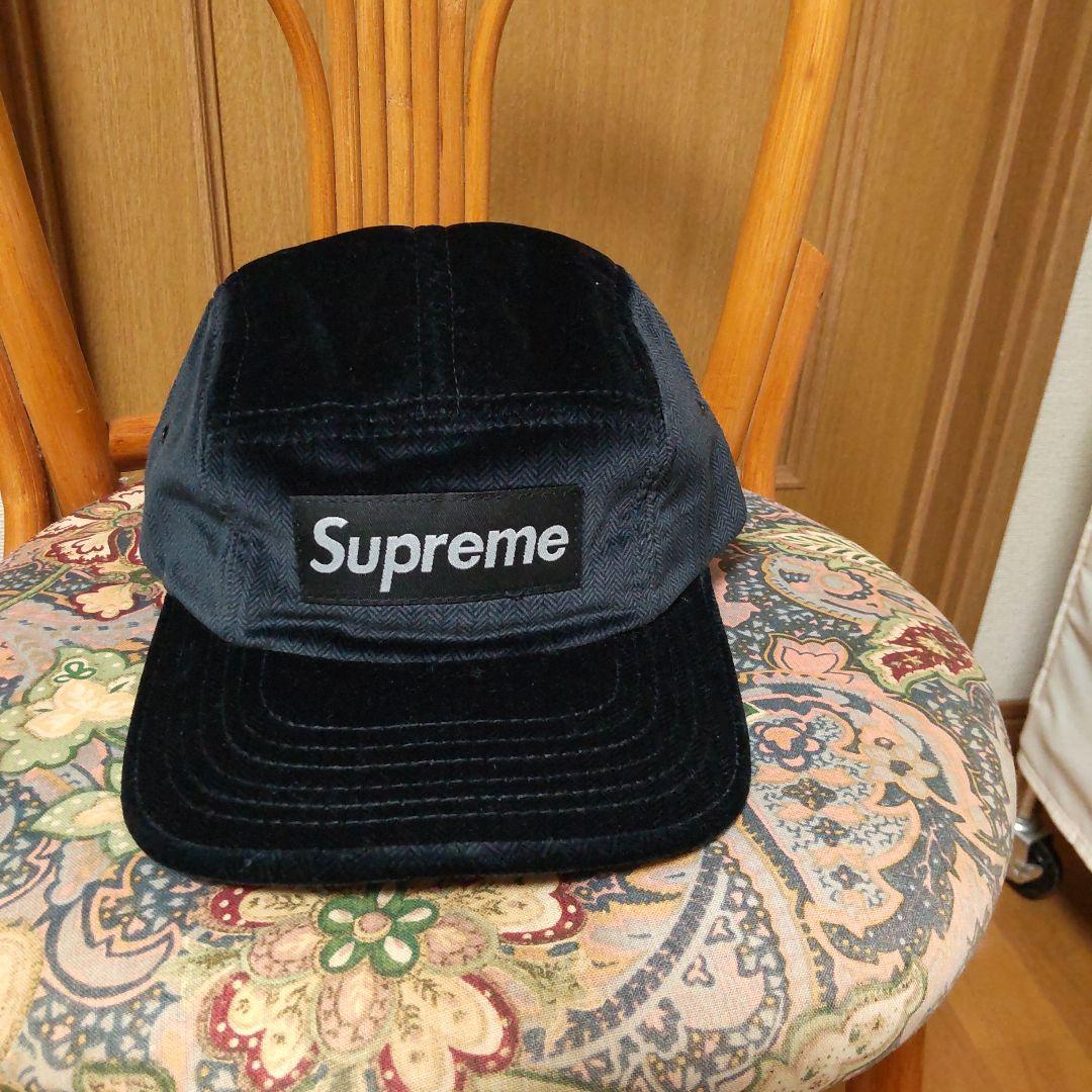 Supreme ネイビー コーデュロイキャップの通販はau PAY マーケット