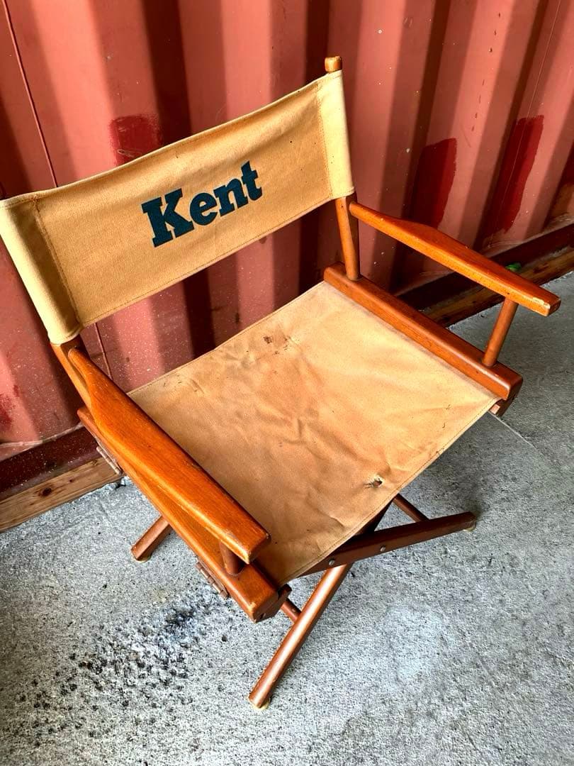 VAN ヴィンテージ KENT ディレクターチェアー - メルカリ