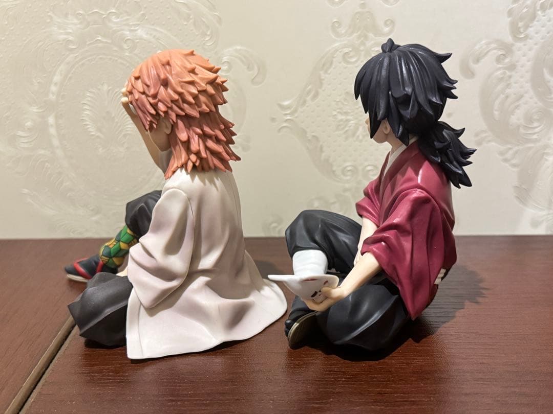 一番くじ 鬼滅の刃 ふめつのきずな 弐　A賞 冨岡義勇 錆兎 フィギュア