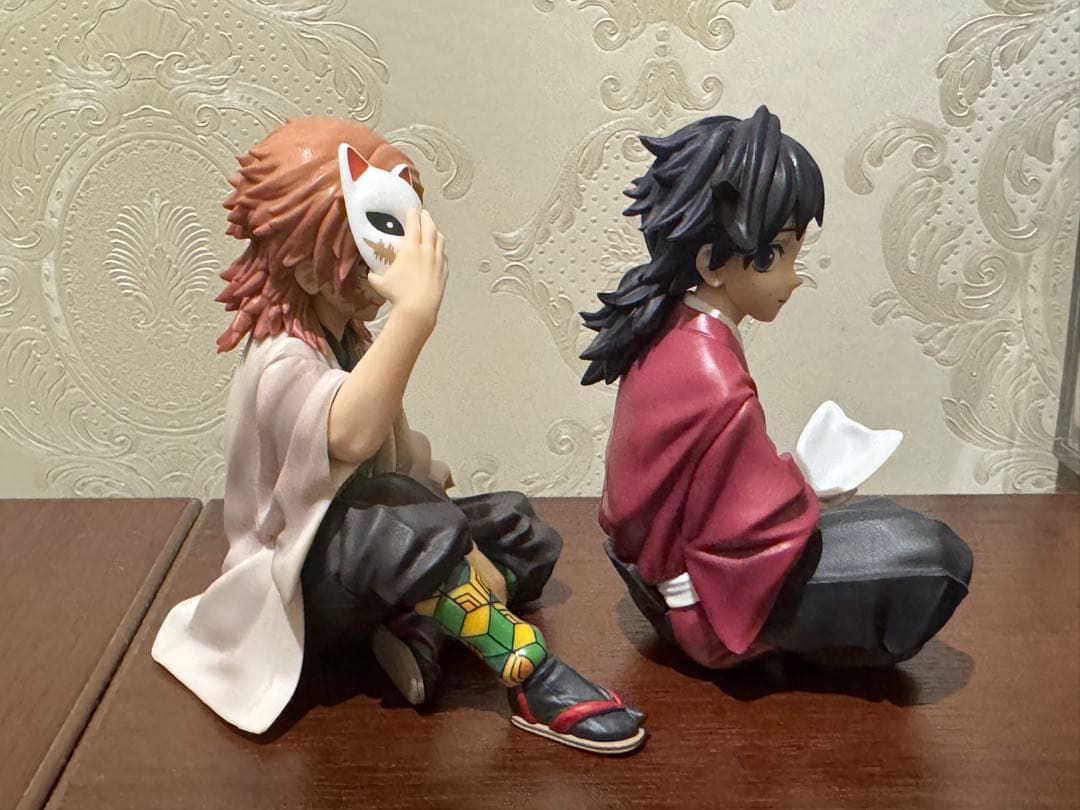 一番くじ 鬼滅の刃 ふめつのきずな 弐　A賞 冨岡義勇 錆兎 フィギュア