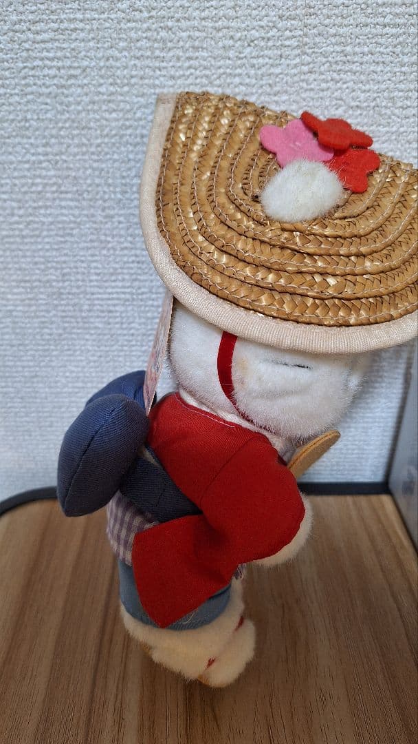 【激レア・タグ付き】ハローキティ 福岡限定 博多どんたく2001年 ぬいぐるみ