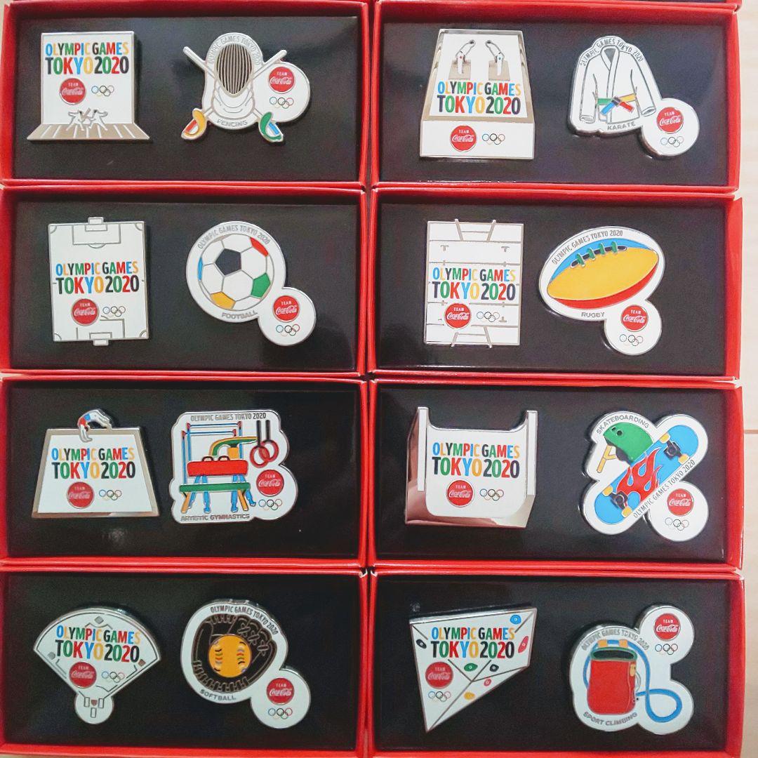 【ターザン】コカ・コーラ オリジナルペアピンズ 全21種コンプリート